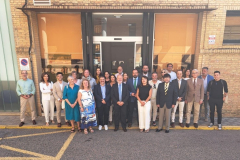 Jornadas de los Consejos de Relaciones Laborales de Andalucía, Canarias y Extremadura, celebradas en Sevilla, con la participación de la delegación canaria.