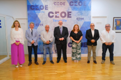 Reunión bipartita entre CCE, CEOE-Tenerife, CCOO y UGT