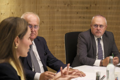 Reunión de la Comisión de Automoción, Transporte y Movilidad Sostenible de la CCE con la directora general de Transportes y Movilidad del Gobierno de Canaria
