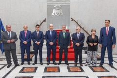 Los cargos electos de la CCE se reúnen con el presidente del Gobierno de Canarias