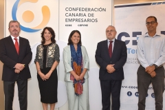 Presentación, en la sede institucional de la CCE, de la I edición del Proyecto PROGRESA Canarias