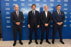 Inauguración de las nuevas oficinas de KPMG Canarias, encabezado por Juanjo Cano, presidente de KPMG España