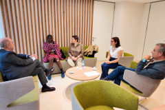 El presidente de la CCE, recibió en la sede institucional la visita de William Kikanae, líder masái y director de la ONG ADCAM en Kenia