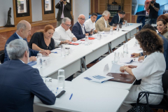 El presidente y el vicepresidente ejecutivo de la CCE asistieron al Consejo Asesor del Presidente, donde se presentaron las líneas maestras del anteproyecto de ley de Presupuestos Generales de la Comunidad Autónoma de Canarias para 2026.