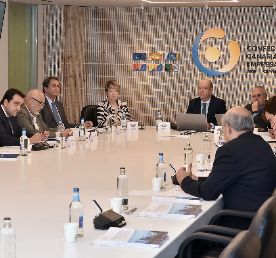 Celebración de la Junta Directiva y el Comité Ejecutivo de la CCE del mes de febrero, en la que se contó con la p